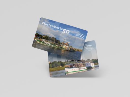 The picture shows two fleet cards, including a fleet card 50.