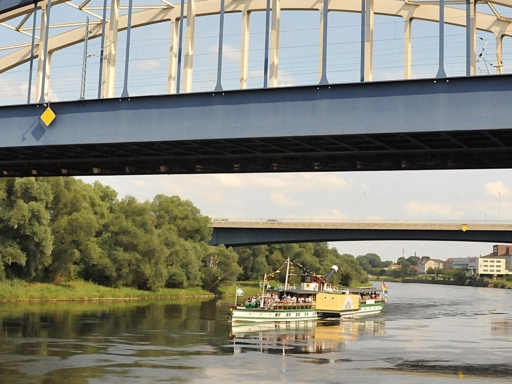 Dampfer in Riesa