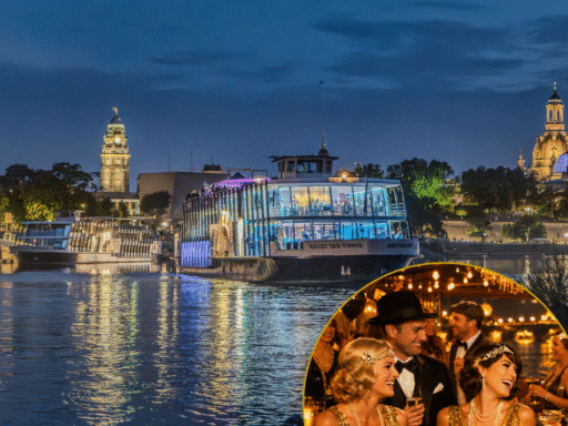 20er Jahre Party 20er Jahre Party auf einem Salonschiff mit verkleideten Menschen