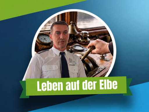 Zeigt einen Kapitän mit dem Banner 
